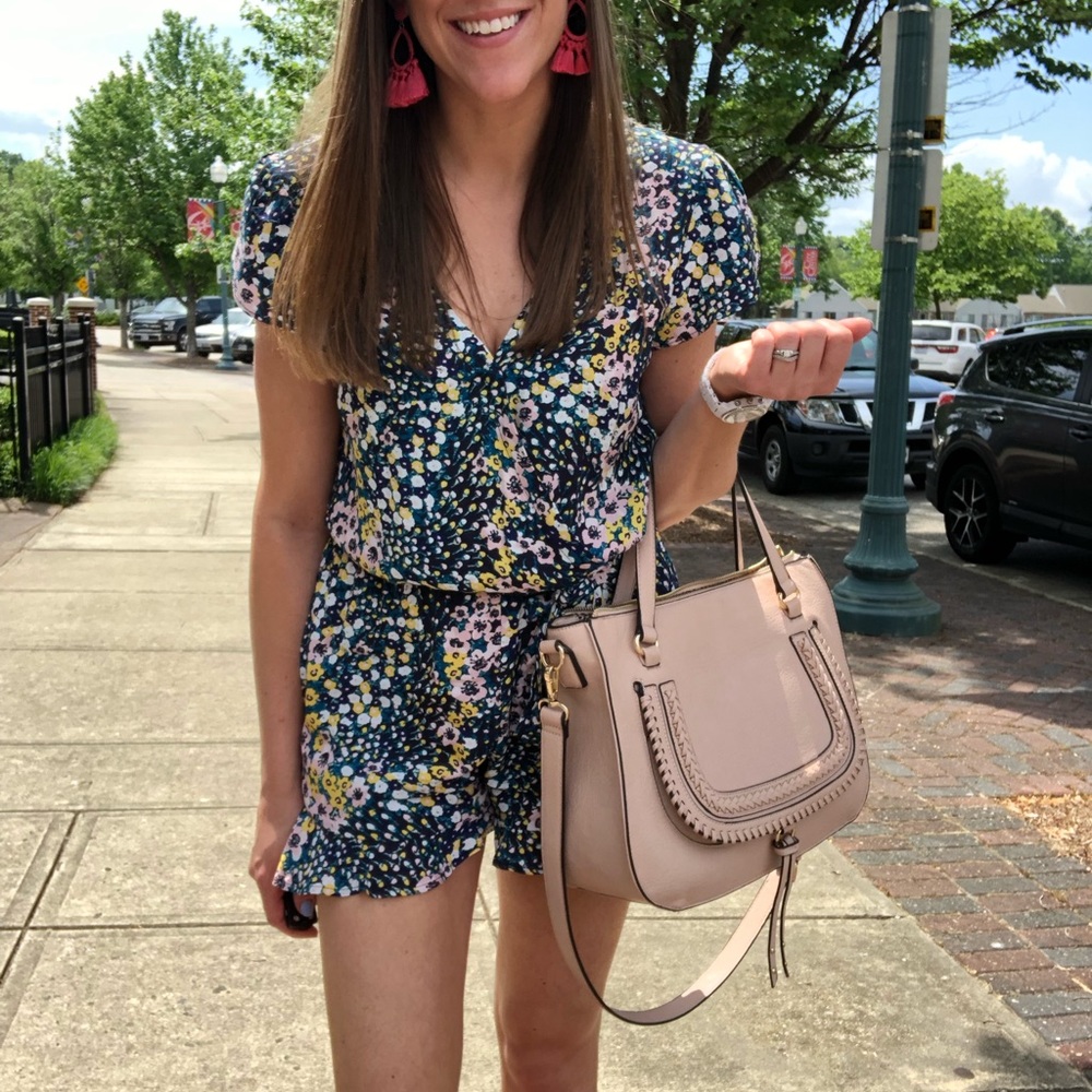 Sole Society destin satchel (blush)